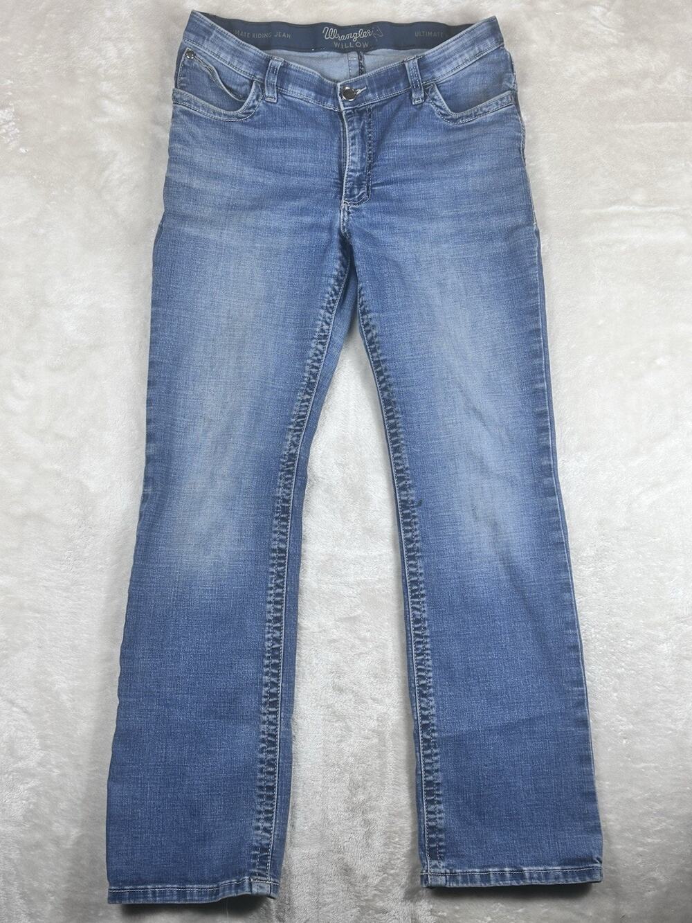 Wrangler Willow Ultimate Riding Jeans Womens Sz 15 Medium Wash Bootcut 10WRW60DS
